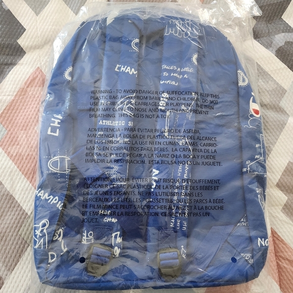 Youth Champion Supersize Logo Backpack - Picture 3 of 4